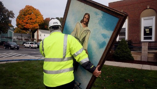 Câu chuyện Bức ảnh Chúa còn nguyên sau trận hỏa hoạn tại Wakefield