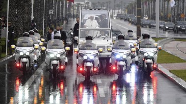 Hoàng cung Marốc tưng bừng chào đón Đức Thánh Cha