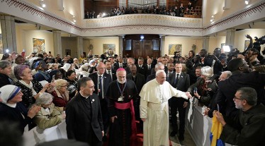 Đức Thánh Cha gặp gỡ với các linh mục, tu sĩ nam nữ và Hội đồng đại kết các Giáo Hội Kitô tại Marốc