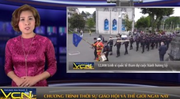 12,000 binh sĩ quốc tế hành hương Lộ Đức năm 2019