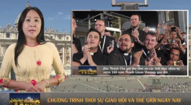 ĐTC gửi thư cám ơn các linh mục nhân kỷ niệm 160 năm Thánh Gioan Vianney qua đời.