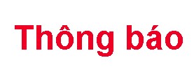 Thông báo số 1 (giữa đại dịch Covid-19)