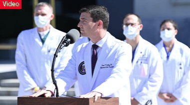 Báo cáo của bác sĩ Tòa Bạch Ốc gây lo ngại rằng Tổng thống Trump đã phải dùng đến máy trợ thở