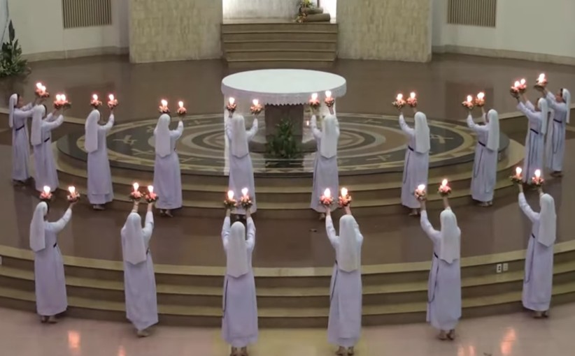 Khung Trời Tình Yêu (Sáng tác: Sr. Têrêsa) - Phương Thảo | Múa Nến - Quý Sr Dòng Đaminh Rosa Lima