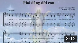 Phó Dâng Đời Con - A CAPELLA (Sáng tác: Sr. Isave) - Tốp Ca | Nhạc Thánh Ca Về Đức Mẹ Hay Nhất