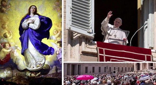 Huấn dụ của Đức Thánh Cha trong buổi đọc kinh Truyền Tin trưa Chúa Nhật Lễ Đức Mẹ Hồn Xác Lên Trời