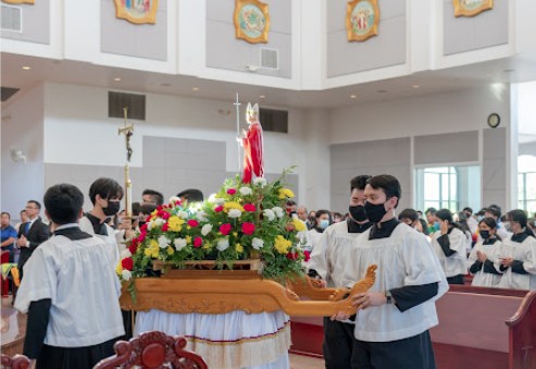 Hình Ảnh: Bổn mạng lễ sinh JP II 2021