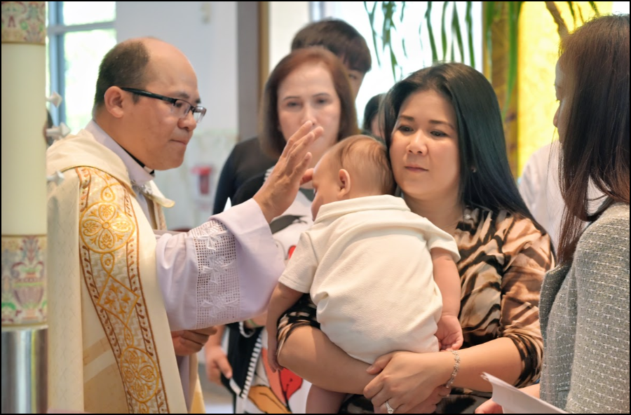 Hình ảnh Lễ Rửa Tội